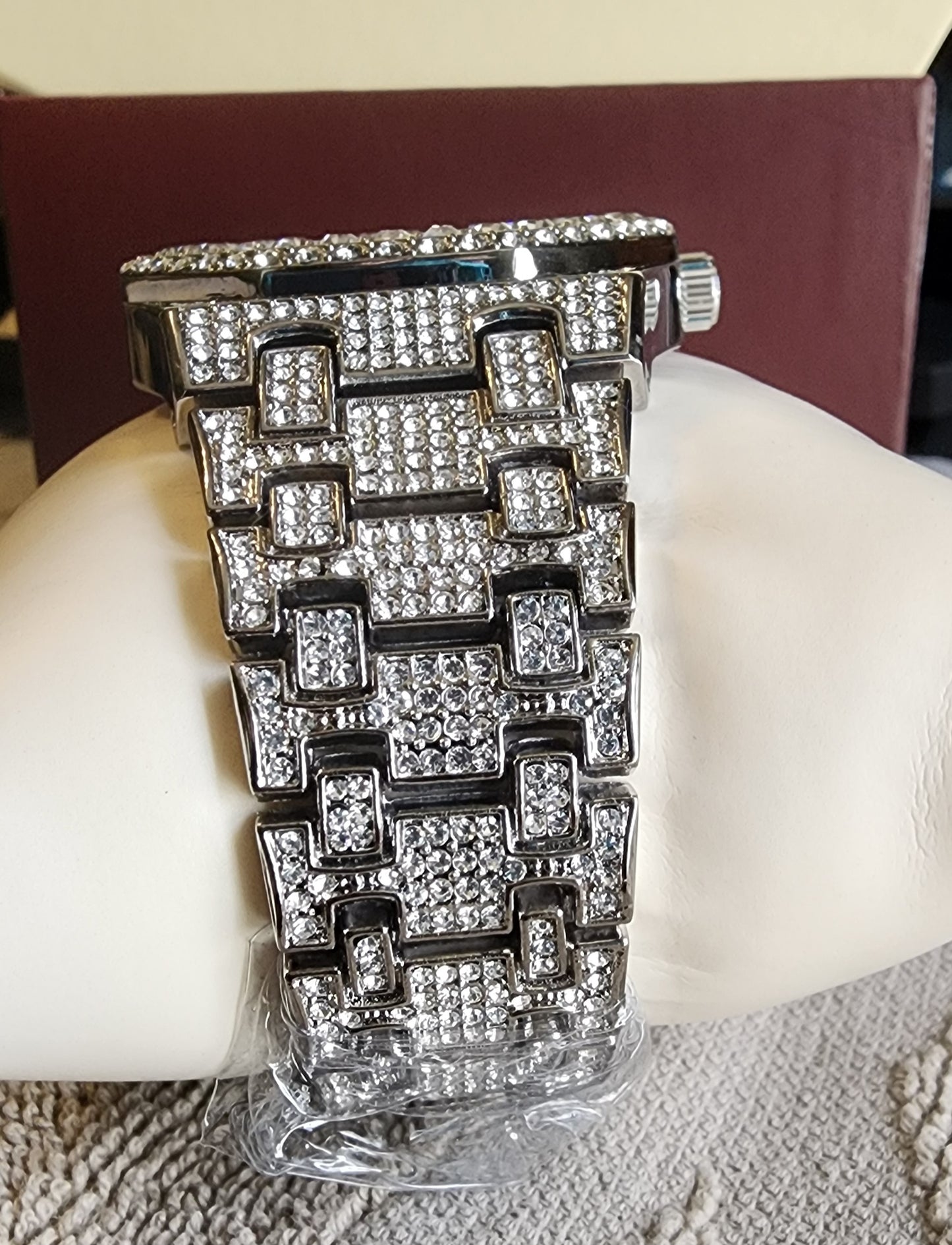 Men's Watch Iced Out, Bling