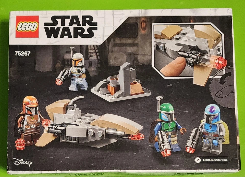 LEGO 75267 Mandalorian Battle Pack Factory Sealed 4 Mandalorian Minifigs