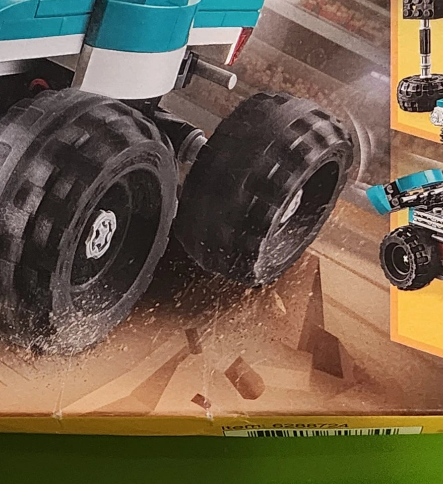 Lego 31101 Creator 3 in 1 Monster Truck New Factory Sealed Ages 7+ 163pcs