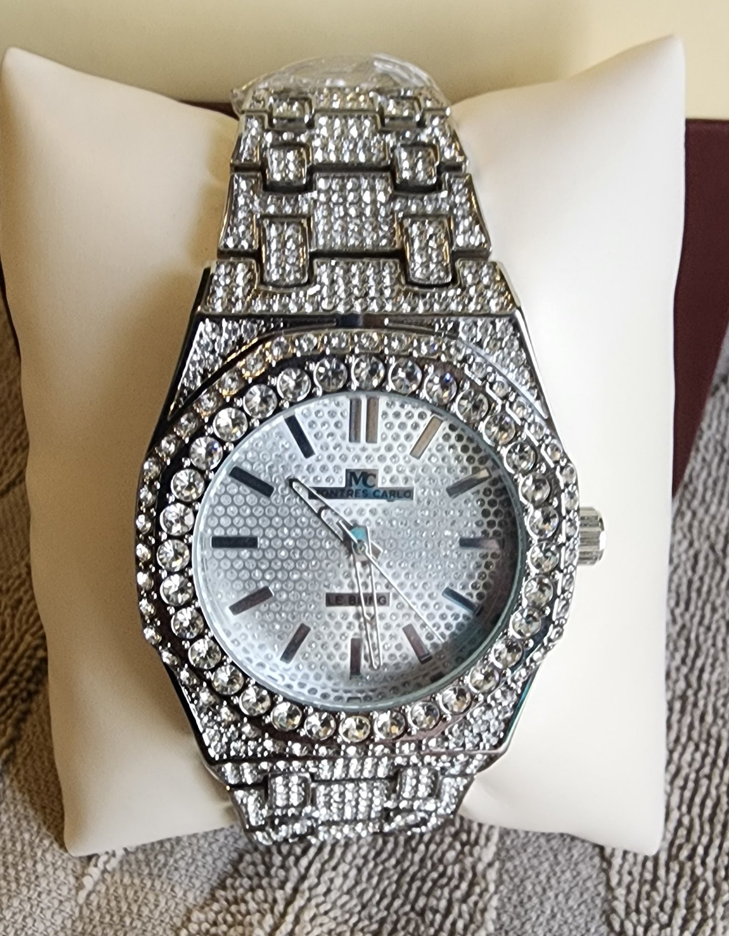 Men's Watch Iced Out, Bling