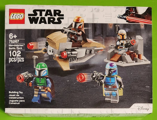 LEGO 75267 Mandalorian Battle Pack Factory Sealed 4 Mandalorian Minifigs