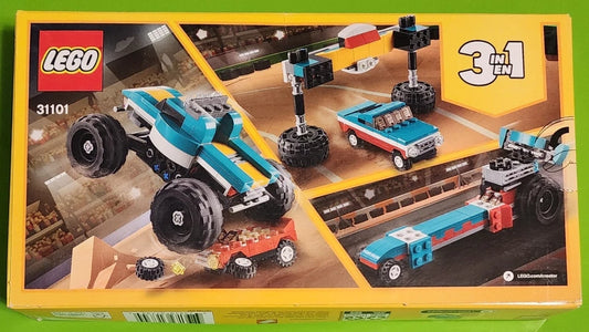 Lego 31101 Creator 3 in 1 Monster Truck New Factory Sealed Ages 7+ 163pcs